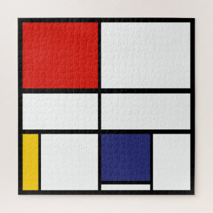 Piet Mondrian, Großkomposition C Puzzle