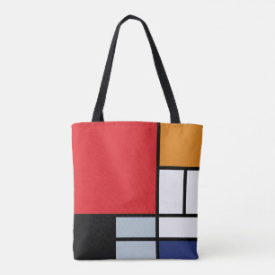 Piet Mondrian - Komposition mit großer roter Fläch