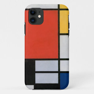 Piet Mondrian Komposition Rot Gelb Blau Druck Case-Mate iPhone Hülle