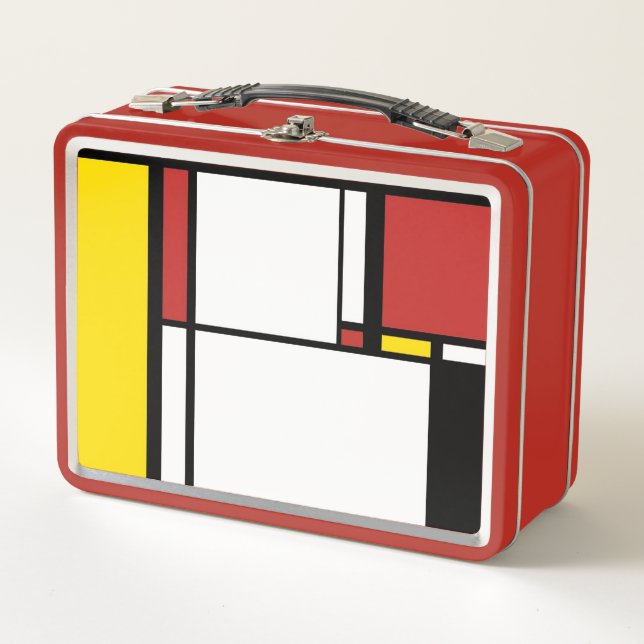 Piet Mondrian - Lunch Box / Art Lunch Box (Vorderseite)