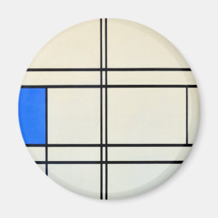 Piet Mondrian-moderne Kunst Magnet