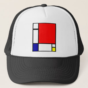Piet Mondrian - neoplastische Kunst Truckerkappe
