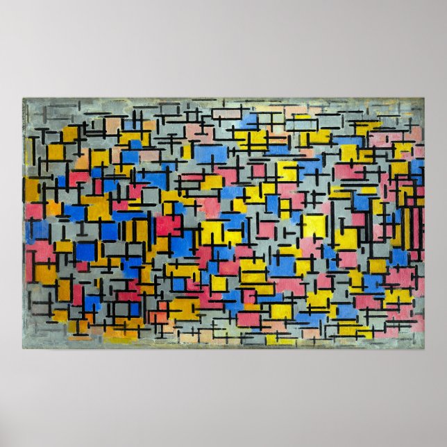 Piet Mondrian Poster (Vorne)