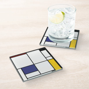 Piet Mondrian, Tableau 1 Glasuntersetzer