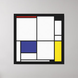 Piet Mondrian, Tableau 1 Leinwanddruck