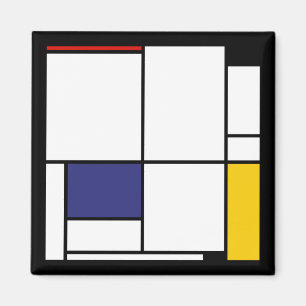 Piet Mondrian, Tableau 1 Magnet