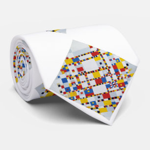 Piet mondrian , victory.boogie-woogie krawatte