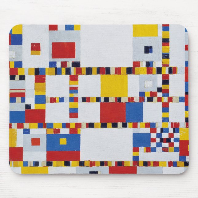 piet mondrian , victory.boogie-woogie mousepad (Vorne)