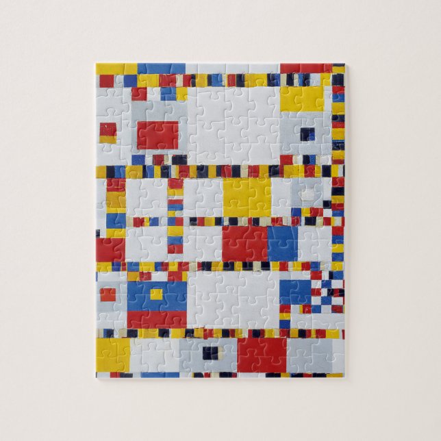 Piet mondrian , victory.boogie-woogie puzzle (Vertikal)