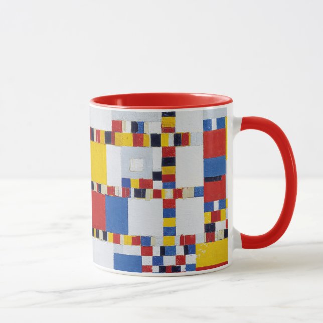 piet mondrian , victory.boogie-woogie tasse (Rechts)