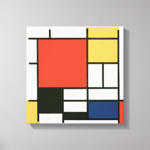 Piet Mondrian - Zusammensetzung Leinwanddruck