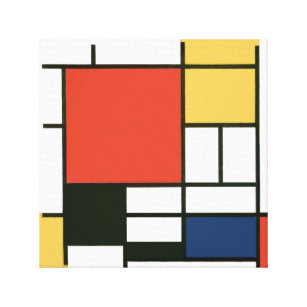 Piet Mondrian - Zusammensetzung Leinwanddruck