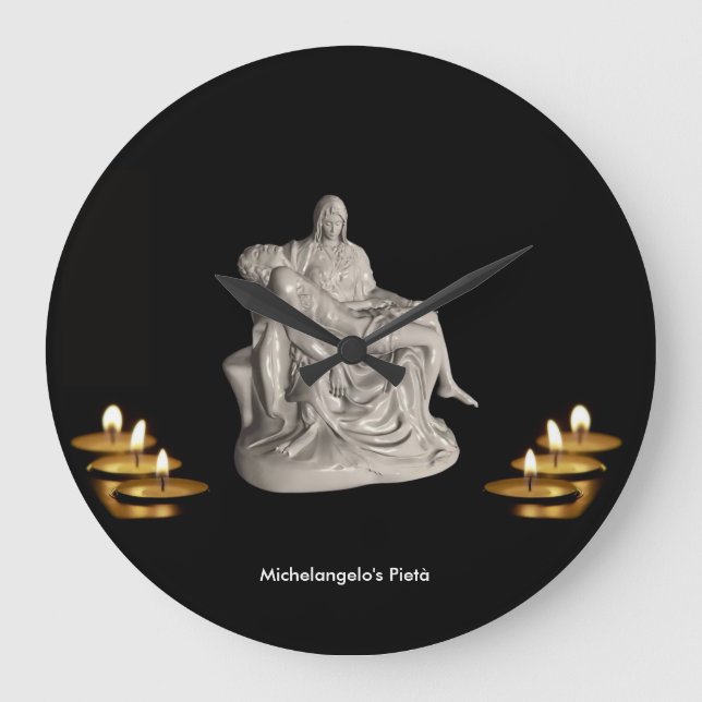 Pietà-Bild für die große Uhr (Vorderseite)