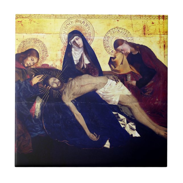Pietà der Geschenkboxen Villeneuve-lès-Avignon Fliese (Vorderseite)