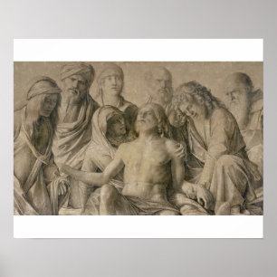 Pieta, der tote Christus Poster