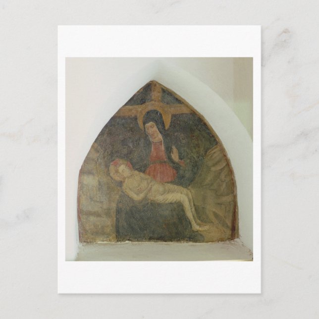 Pieta (Fresko) Postkarte (Vorderseite)