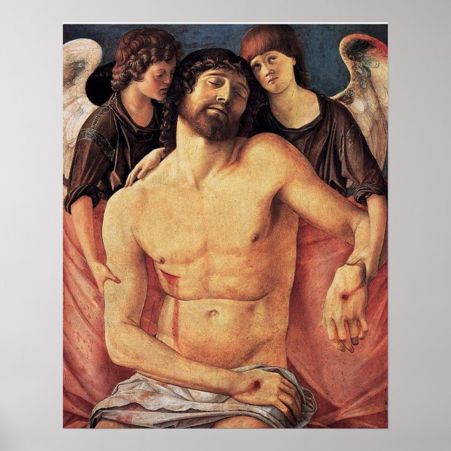 Pieta Jesus Crucifixion Lamentation Jungfrau Mary  Poster (Vorne)