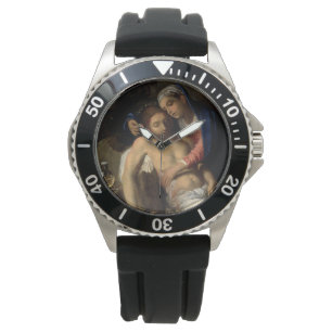 Pietà (Maria und Jesus) (von Adam Elsheimer) Armbanduhr