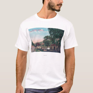Pieta-nordwestliche Pazifik Eisenbahn-Station T-Shirt
