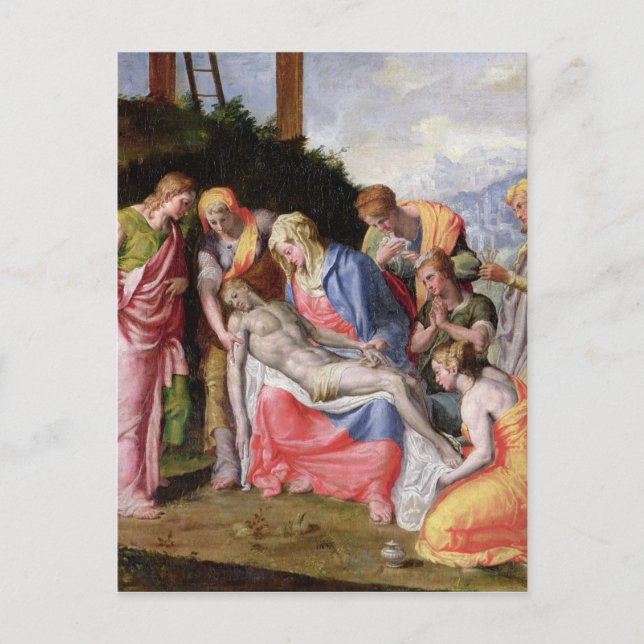 Pieta Postkarte (Vorderseite)
