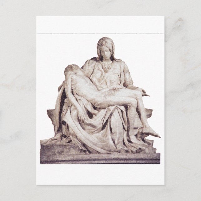 Pieta Postkarte (Vorderseite)