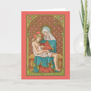 Pieta (SAU 23) Leere Grußkarte Karte