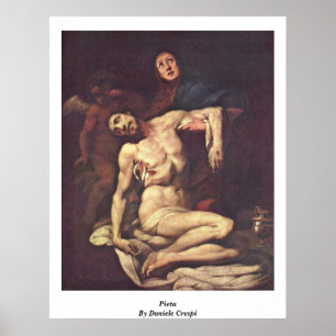 Pieta. von Daniele Crespi Poster