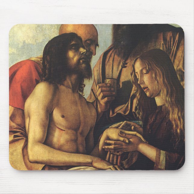Pieta von Giovanni Bellini, Renaissance Fine Art Mousepad (Vorne)
