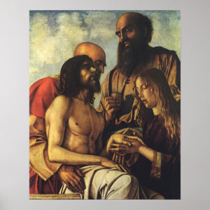 Pieta von Giovanni Bellini, Renaissance Fine Art Poster