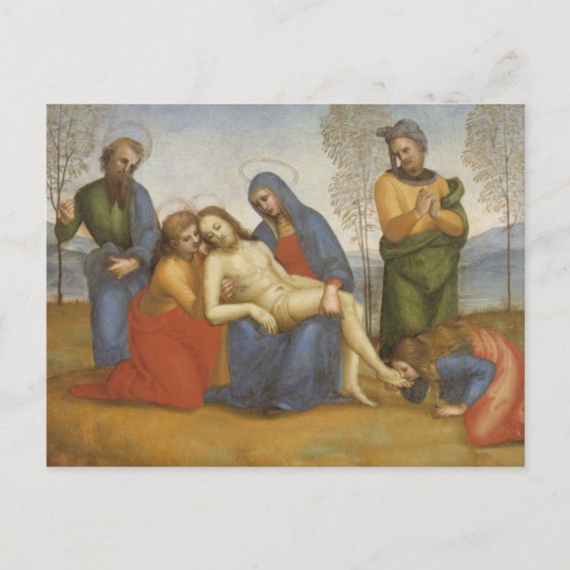 Pieta von Raphael Postcard Postkarte (Vorderseite)