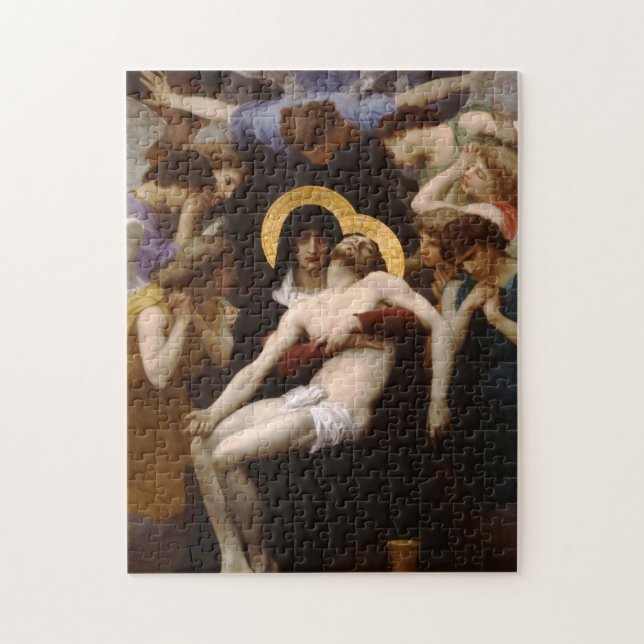 Pieta von William Bouguereau Puzzle (Vertikal)