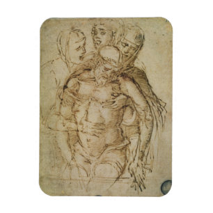 Pieta, zugeschrieben entweder Giovanni Bellini Magnet