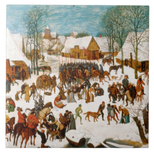 Pieter Bruegel das Ältest-Massaker der Unschuldig Fliese
