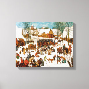 Pieter Bruegel, das Elder-Massaker der Unschuldige Leinwanddruck