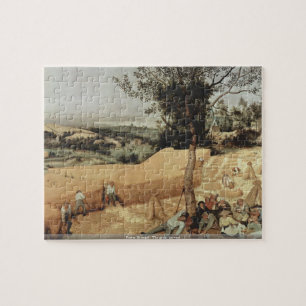Pieter Bruegel - das Getreideerntepuzzlespiel Puzzle