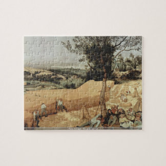 Pieter Bruegel - das Getreideerntepuzzlespiel Puzzle