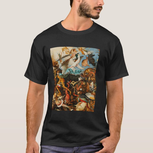 Pieter Bruegel der Ältere - Der Fall der Engel T-Shirt (Vorderseite)