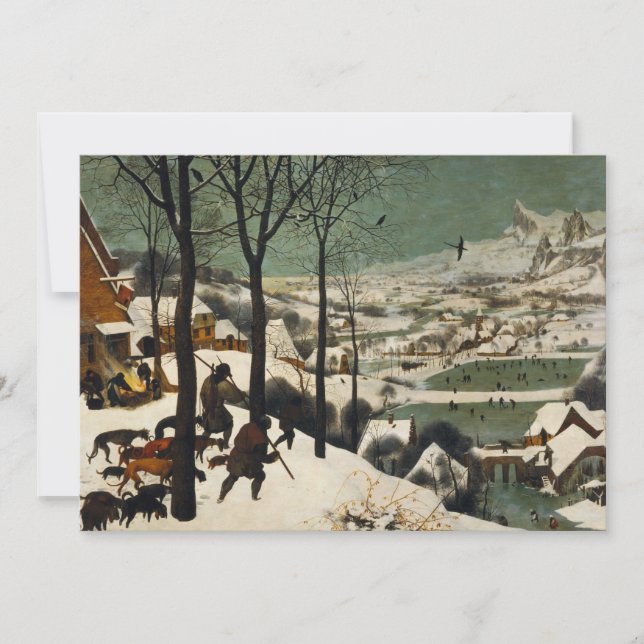 Pieter Bruegel der Ältere - Jäger im Schnee (Vorderseite)