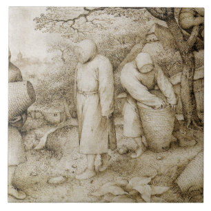 Pieter Bruegel der Älteste - die Imker Fliese
