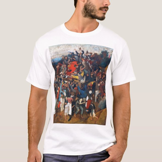 Pieter Bruegel, der Wein des Heiligen Martins T-Shirt (Vorderseite)