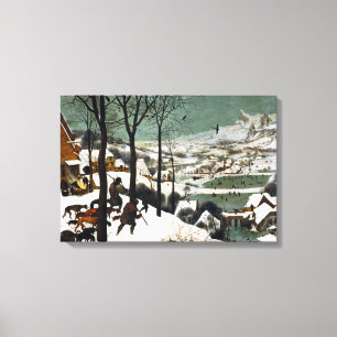 Pieter Bruegel die Älteren Jäger im Schnee Leinwanddruck
