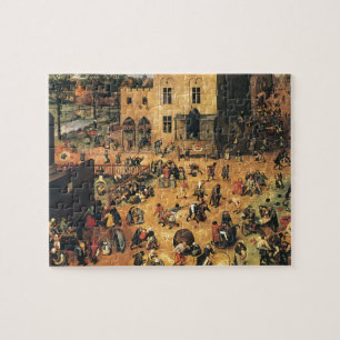 Pieter Bruegel die älteren Spiele der Kinder Puzzle