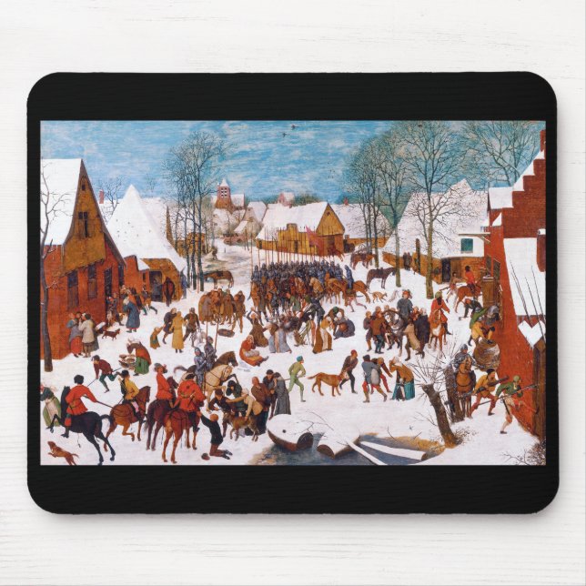 Pieter Bruegel , "Massaker an den Unschuldigen" Mousepad (Vorne)