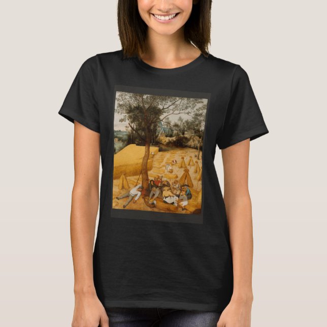 Pieter Bruegel The Ältere The Harvesters 2 T-Shirt (Vorderseite)