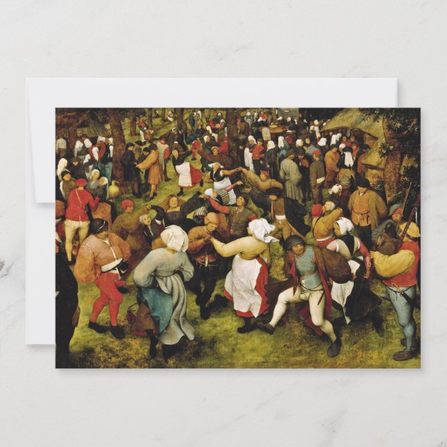 Pieter Bruegel The Elder - Der Hochzeitstanz (Vorderseite)
