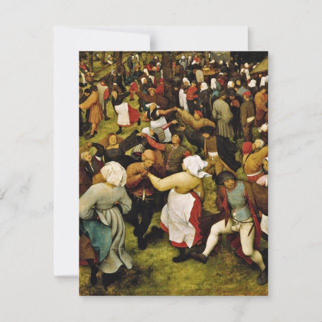 Pieter Bruegel The Elder - Der Hochzeitstanz (Vorderseite)