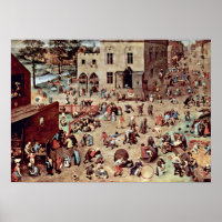 Pieter Bruegel the Elder - Die Kinderspiele