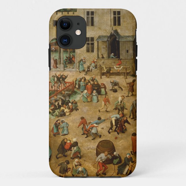 Pieter Bruegel the Elder - Kinderspiele Case-Mate iPhone Hülle (Rückseite)