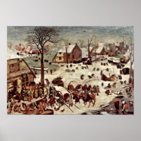 Pieter Bruegel the Elder - Zensus bei Bethlehem