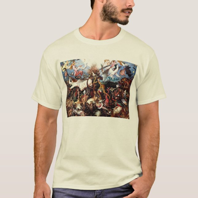 Pieter Bruegels "Der Fall der Engel der Rebellen" T-Shirt (Vorderseite)